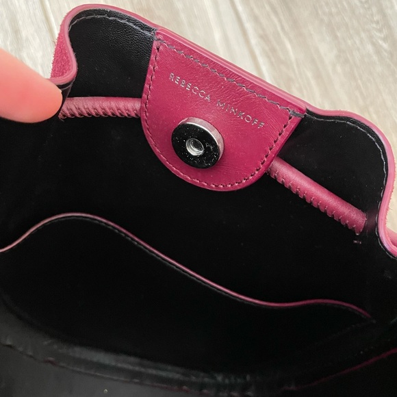 EUC Rebecca Minkoff Lulu Crossbody in Pinot Noir - Picture 6 of 7